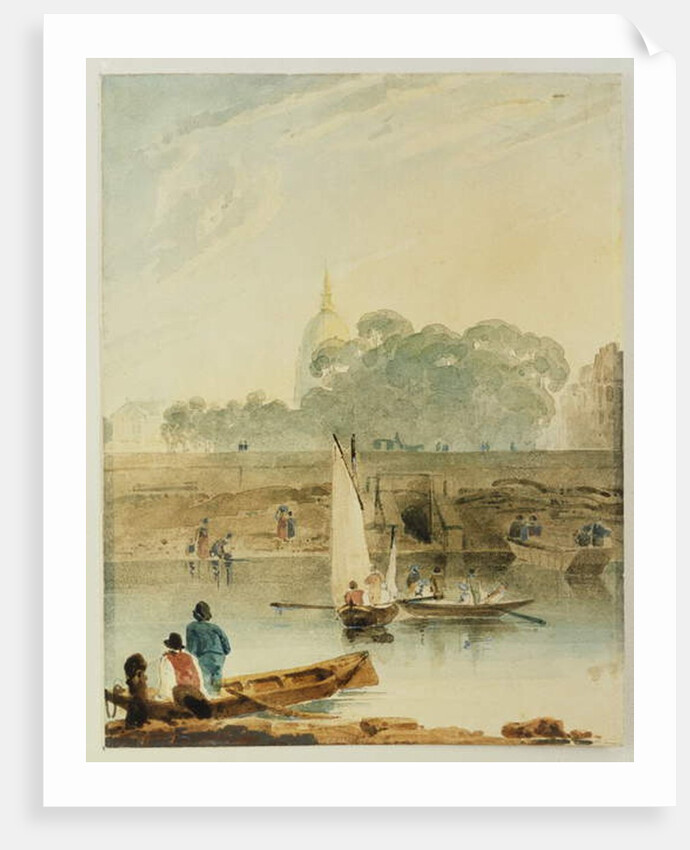 The Hotel des Invalides by Richard Parkes Bonington