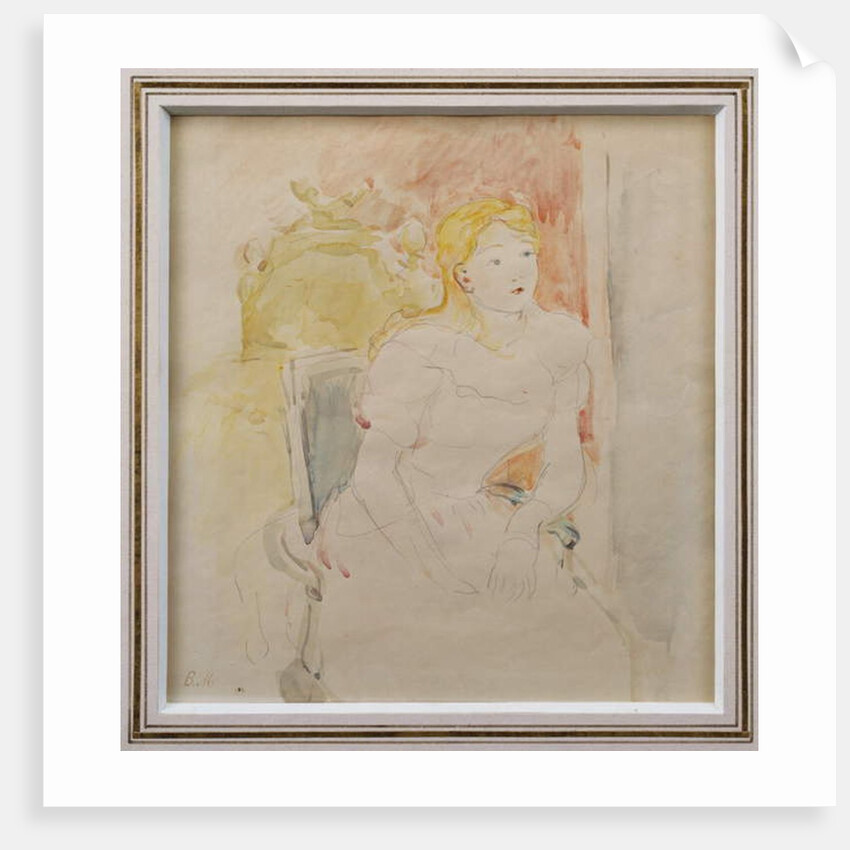 Julie Seated by Berthe Morisot