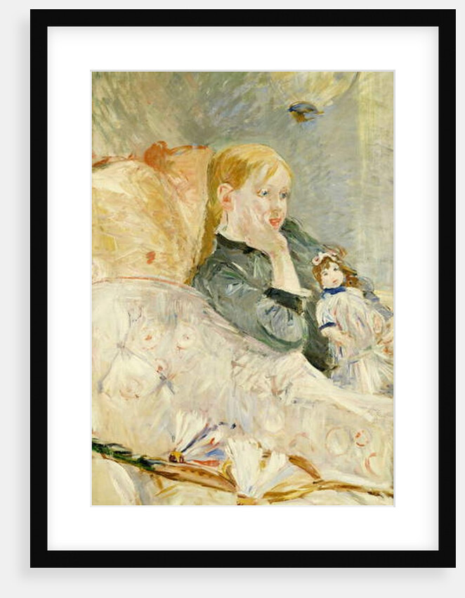 Young Girl with a Doll, 1896 by Berthe Morisot