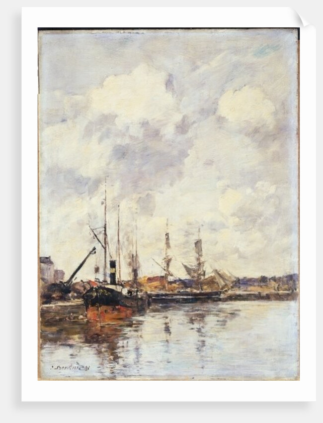 The Basin, 1891 by Eugene Louis Boudin