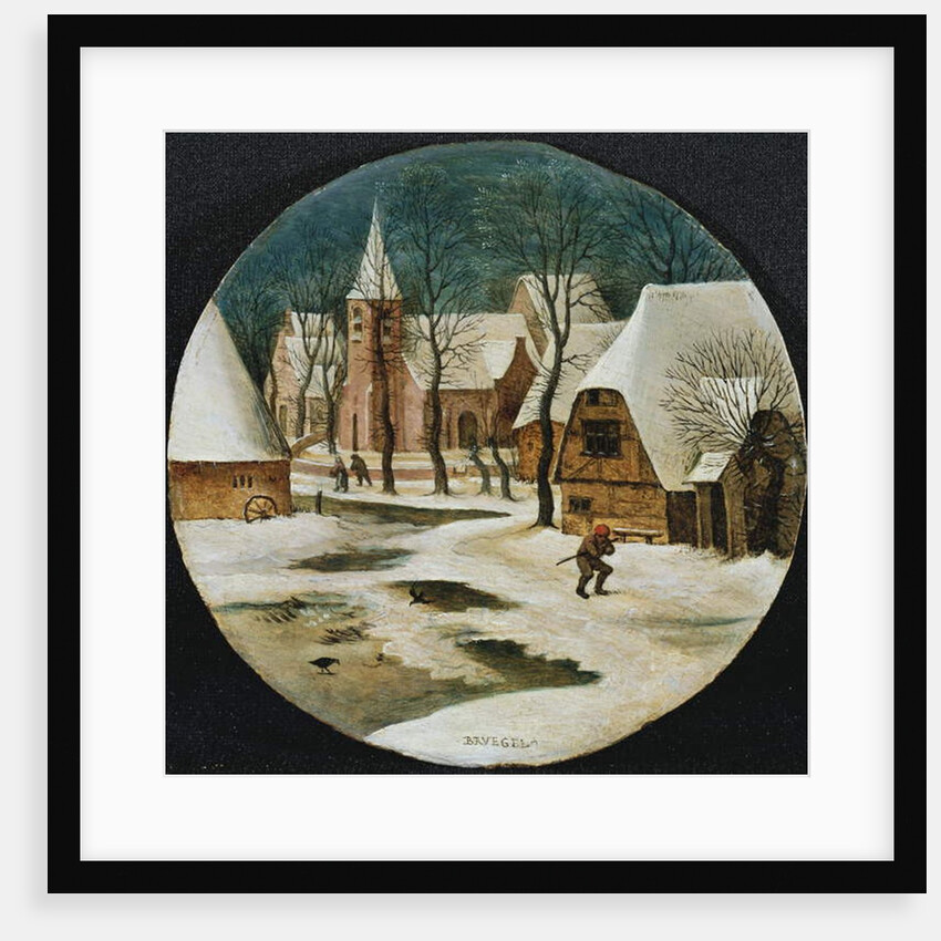 The Village in Winter by Pieter the Younger Brueghel