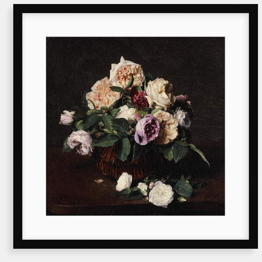 Vase of Flowers, 1876 by Ignace Henri Jean Fantin-Latour