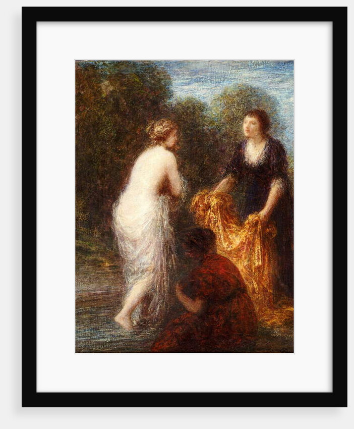 After the Bath by Ignace Henri Jean Fantin-Latour