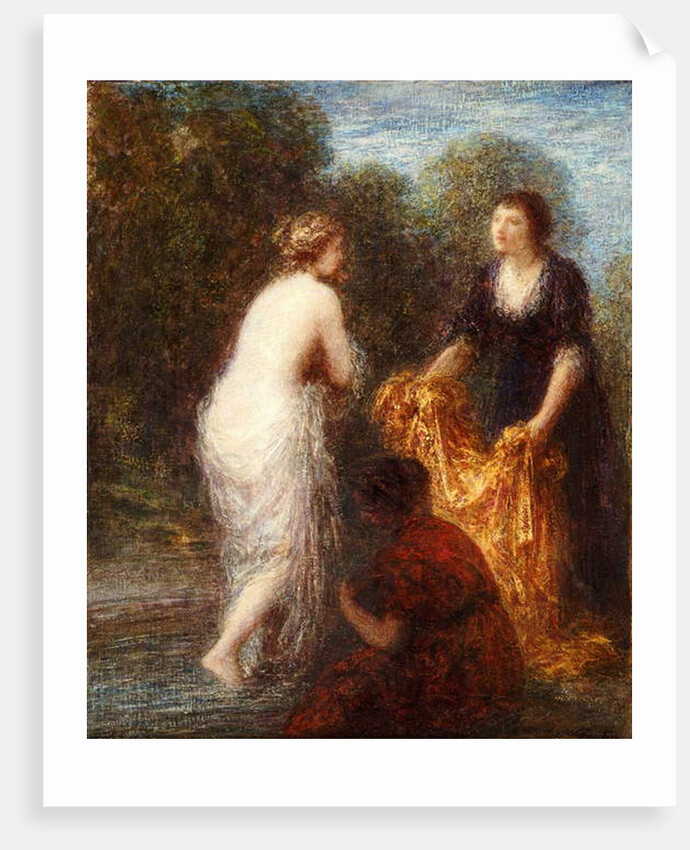 After the Bath by Ignace Henri Jean Fantin-Latour