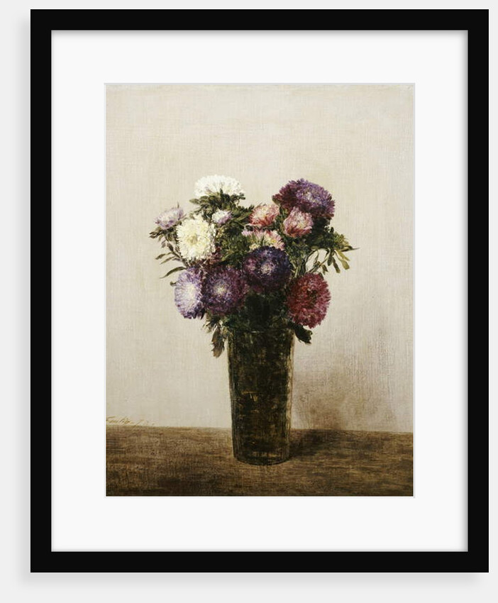 Vase of Flowers, 1872 by Ignace Henri Jean Fantin-Latour