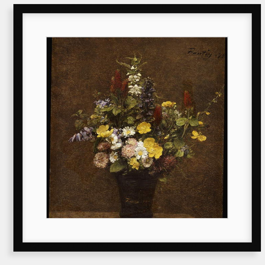 Wild Flowers by Ignace Henri Jean Fantin-Latour