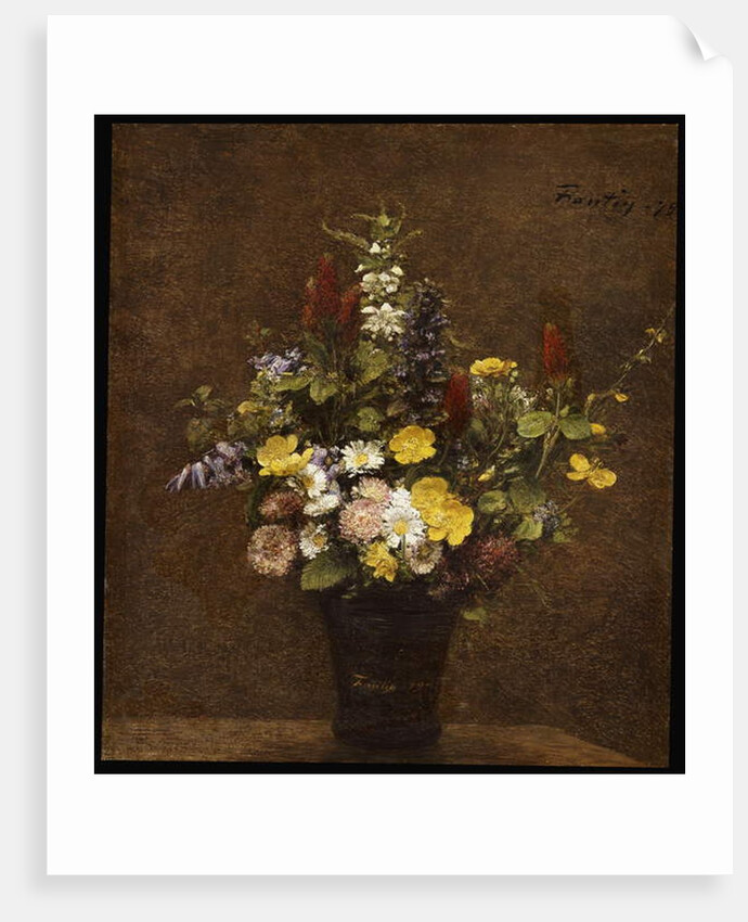 Wild Flowers by Ignace Henri Jean Fantin-Latour