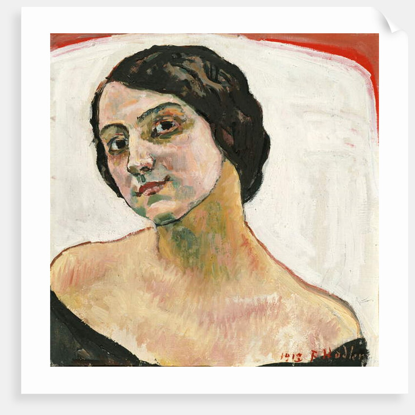Woman with Brown Hair, 1913 by Ferdinand Hodler