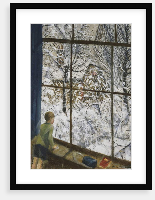 Looking at the Snow by Christopher Richard Wynne Nevinson