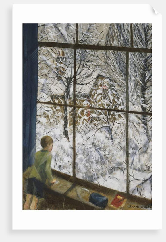Looking at the Snow by Christopher Richard Wynne Nevinson
