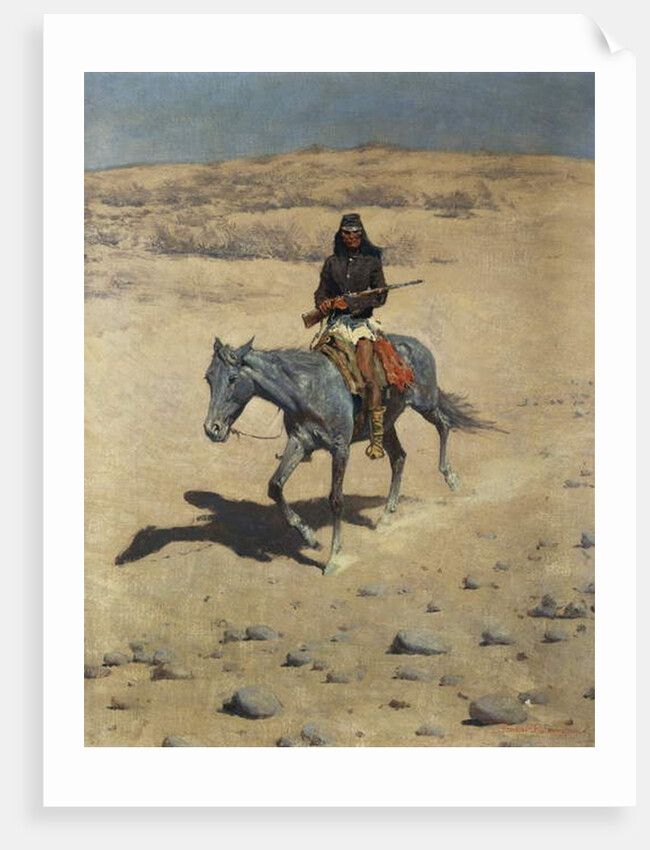 Apache Scout by Frederic Remington