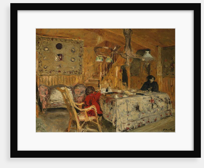 Denise Natanson and Marcelle Aron at the Summer House, Villerville, Normandy, c.1910 by Edouard Vuillard