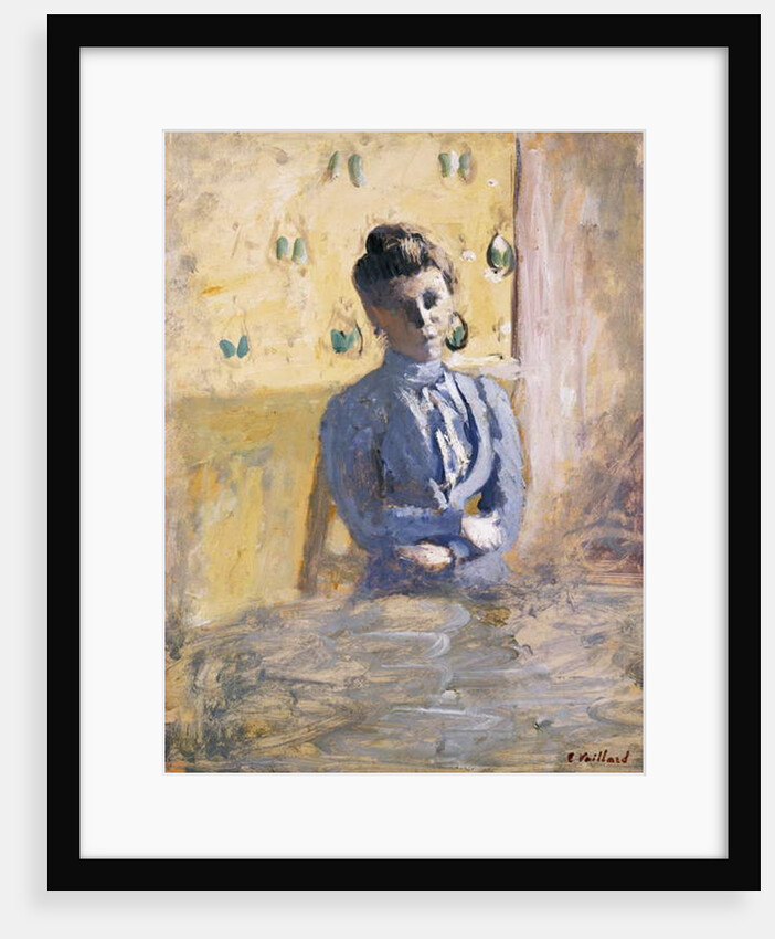 Seated woman in blue, c.1899 by Edouard Vuillard