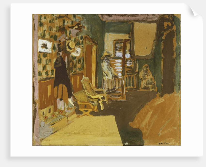 Mme Hessel in the Hallway, c.1909 by Edouard Vuillard