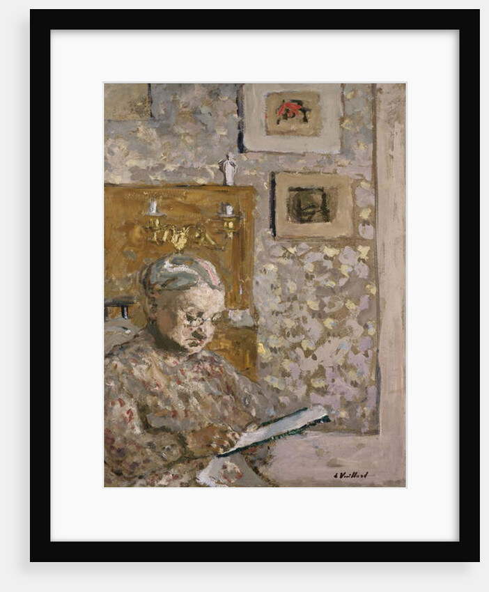 Mme Vuillard with a Tapestry, c.1910 by Edouard Vuillard