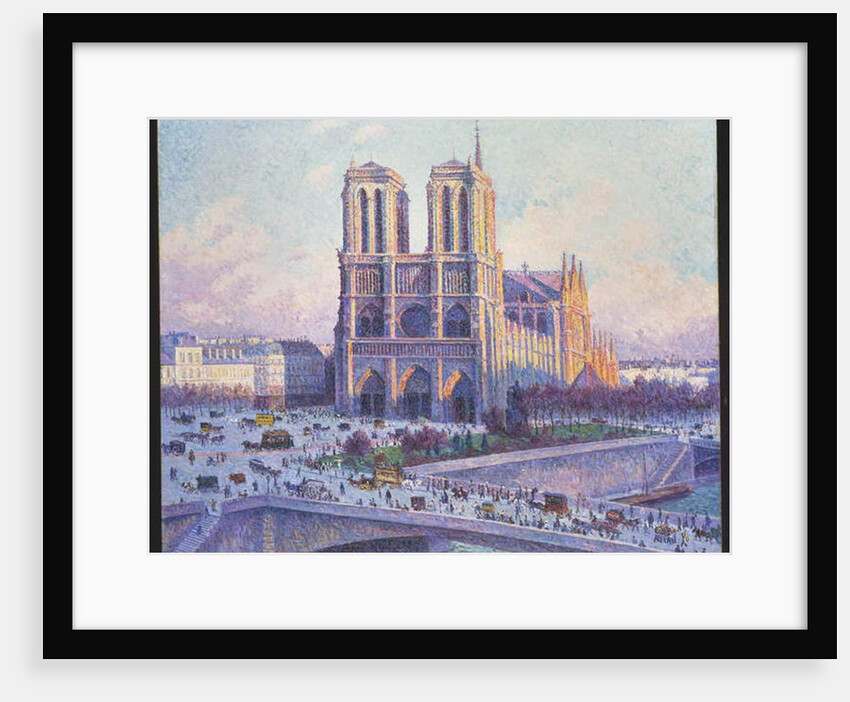 Notre Dame, Paris, View from the Quai Saint-Michel, 1901-04 by Maximilien Luce