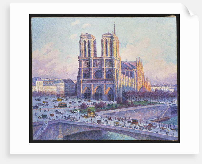 Notre Dame, Paris, View from the Quai Saint-Michel, 1901-04 by Maximilien Luce