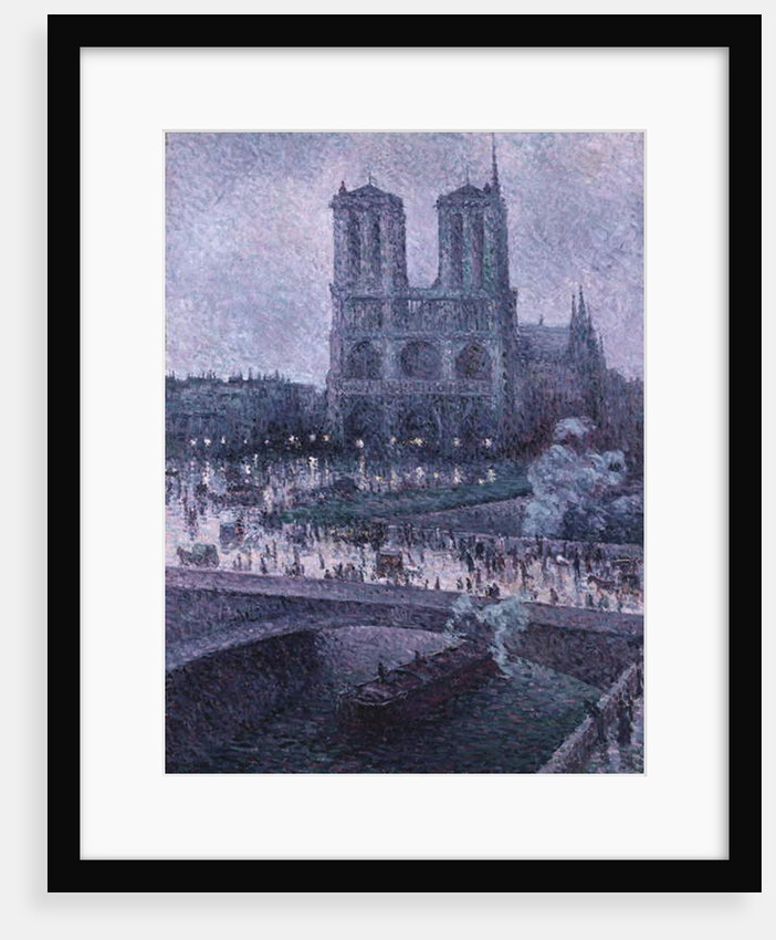 Notre Dame, c.1900 by Maximilien Luce