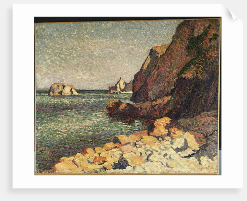 Sea and Rocks, Agay, 1893 by Maximilien Luce