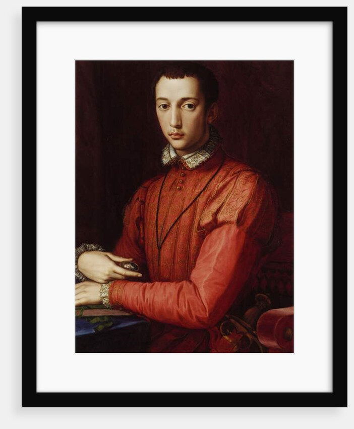 Portrait of Francesco I de' Medici by Agnolo di Cosimo Bronzino