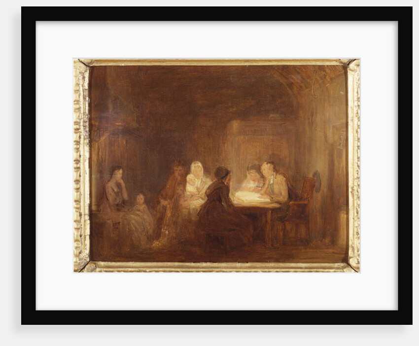 The Cotters Saturday Night - a Sketch by David Wilkie