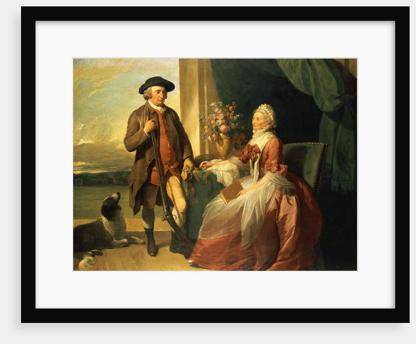 Mr. Robert Grafton and Mrs. Mary Partridge Wells Grafton, 1773 by Benjamin West