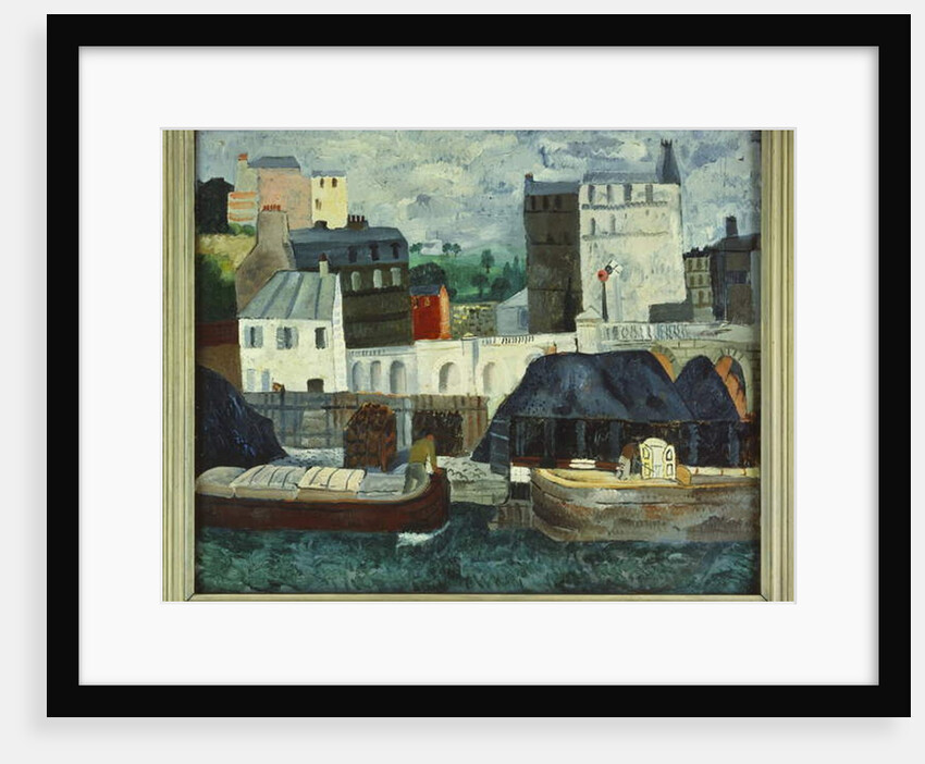 The Seine at Passy, April-May 1928 by Christopher Wood