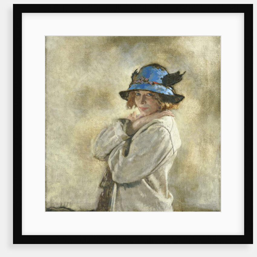 The Blue Hat, 1912 by William Orpen
