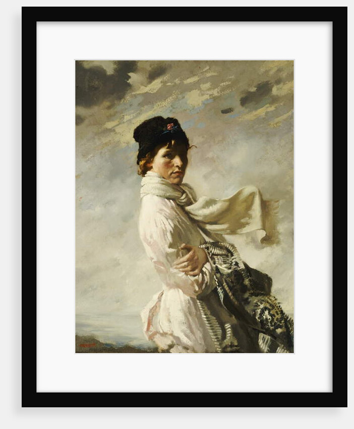 In Dublin Bay: Portrait of the Artist's Wife, 1909 by William Orpen