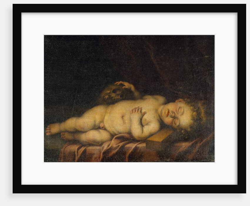 Christ Child Asleep on the Cross by Bartolome Esteban Murillo