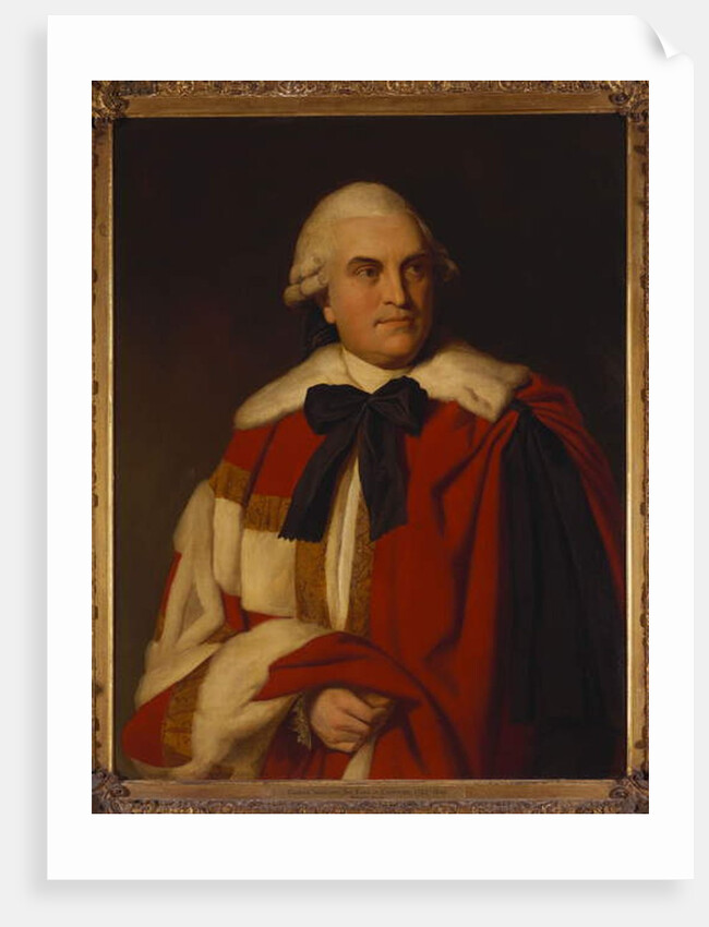 Portrait of George William, 6th Earl of Coventry, in Peer's Robes by Nathaniel Dance