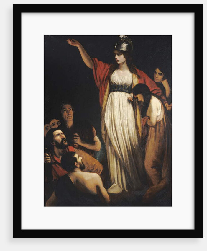 Boadicea haranguing the Britons by John Opie