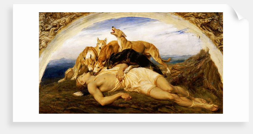 Adonis Wounded, 1887 by Briton Riviere