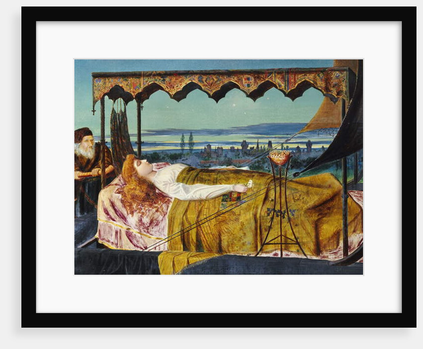 Elaine, 1864 by John Atkinson Grimshaw