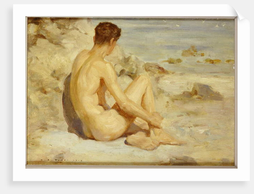 Boy on a Beach, 1912 by Henry Scott Tuke