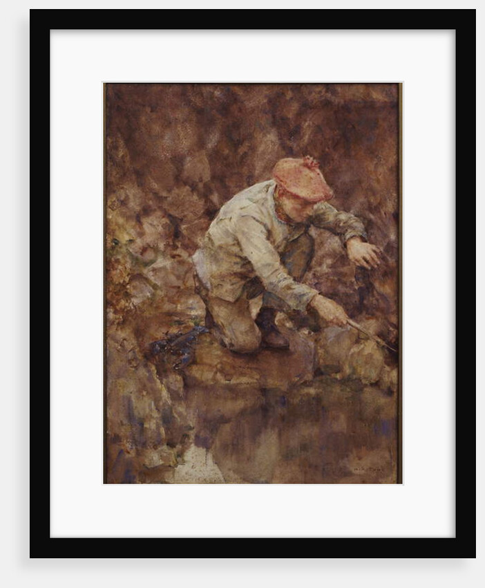 Netting Lobster by Henry Scott Tuke
