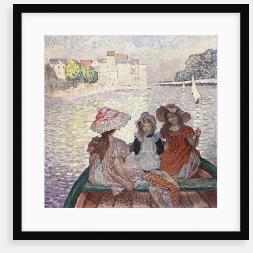 Three Girls in a Boat by Henri Lebasque