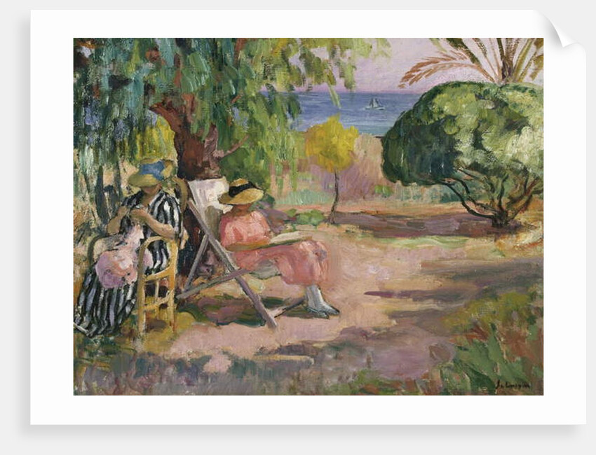 Women Sewing by Henri Lebasque