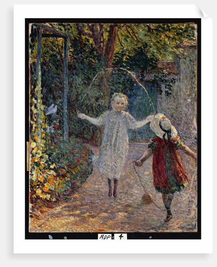 Young Girls playing in the Garden, 1899 by Henri Lebasque
