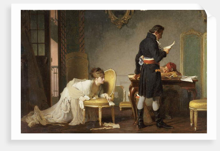 The Letter, 1877 by Marcus Stone