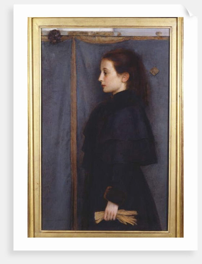 Portrait of Jeanne de Bauer, 1890 by Fernand Khnopff