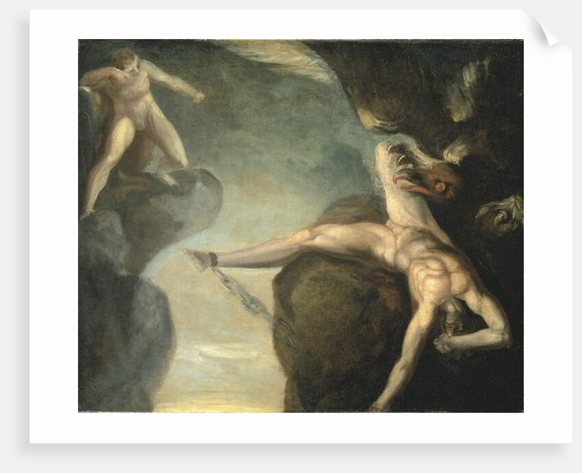 Prometheus freed by Hercules, 1781-85 by Henry Fuseli