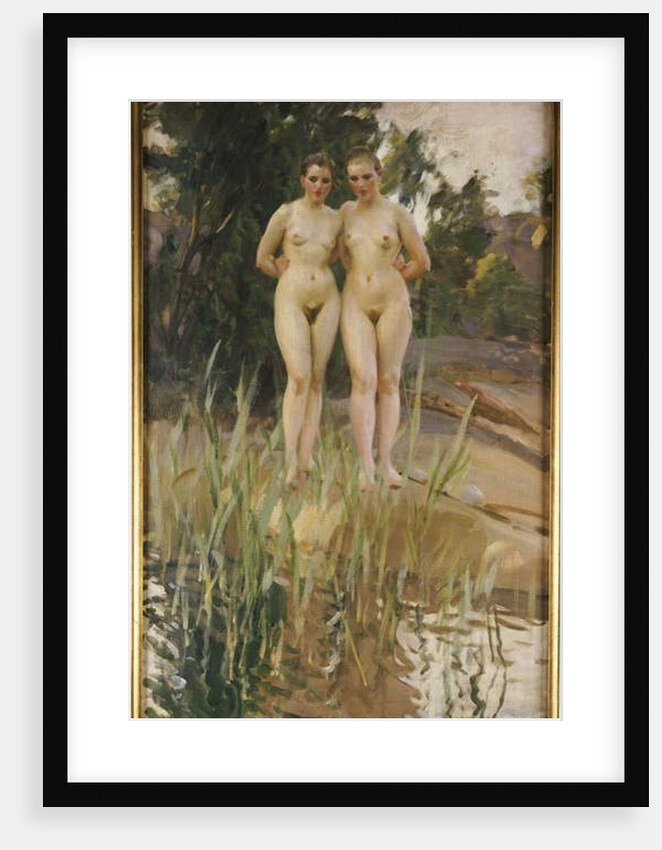 Two Friends by Anders Leonard Zorn