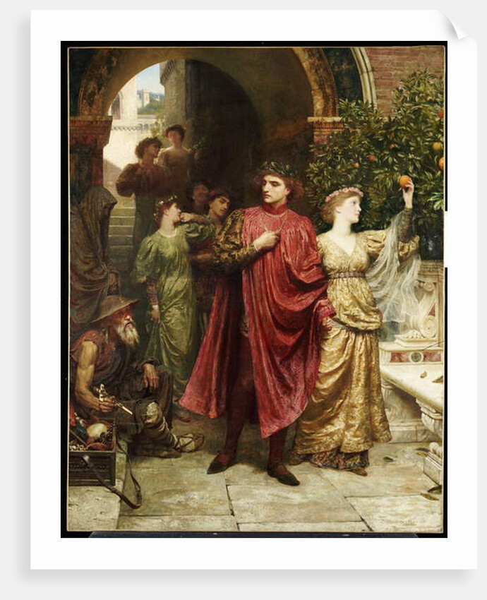 The Symbol - 'Is it nothing to you, All ye that pass by', 1881 by Frank Dicksee