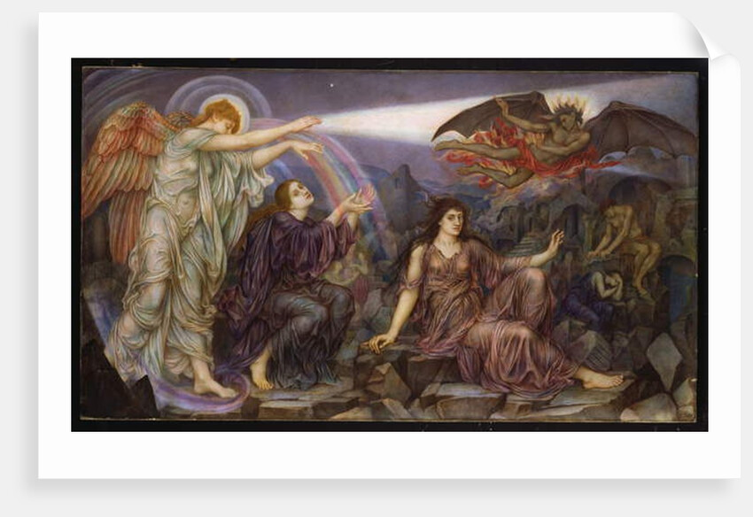 The Searchlight by Evelyn De Morgan