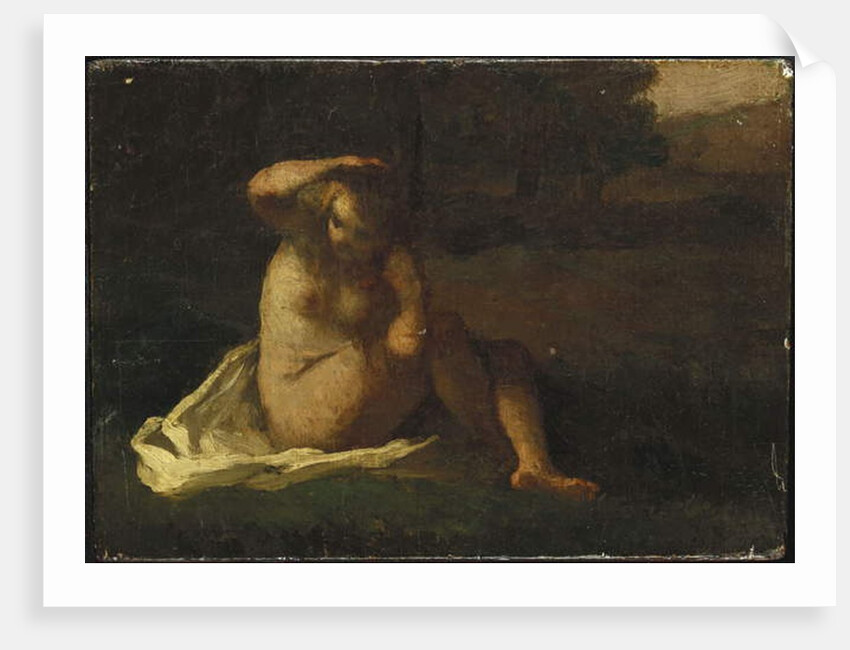 The Bather by Jean-Francois Millet