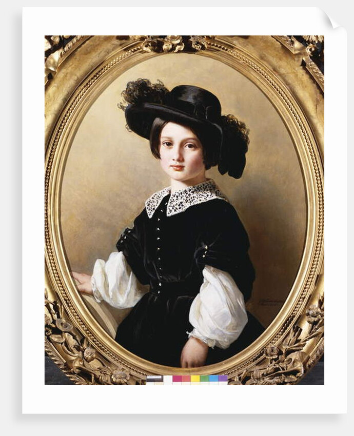 Portrait of a Young Girl, 1850 by Franz Xaver Winterhalter