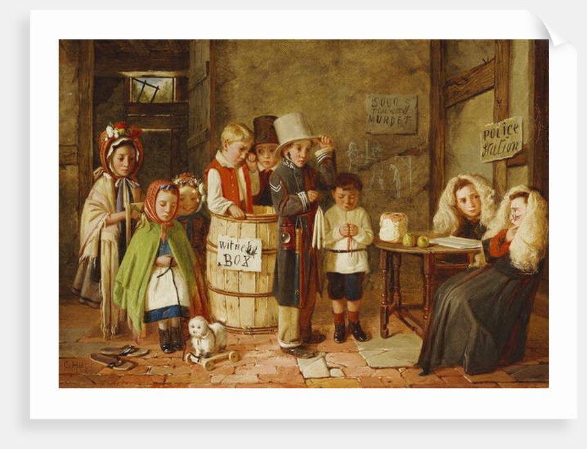 The Police Court, 1867 by Charles Cooper Henderson