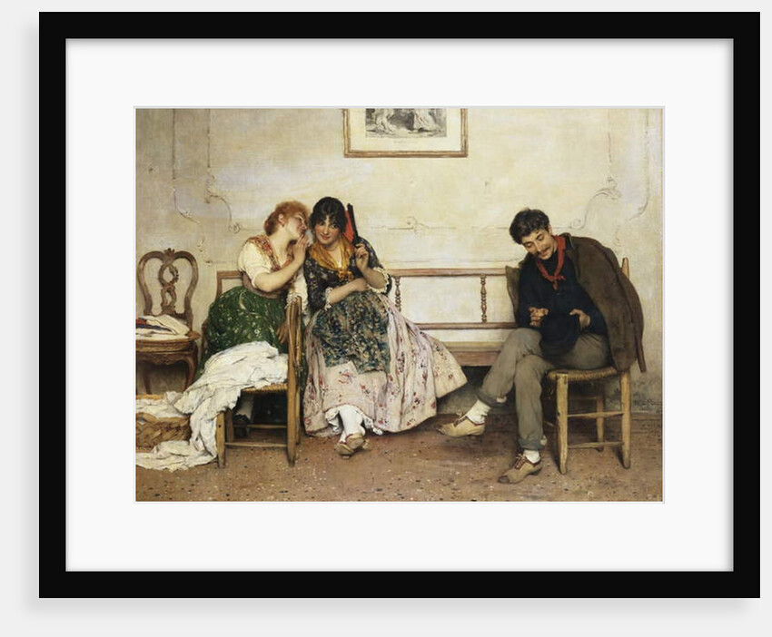 Proposal of Love, 1884 by Eugen von Blaas