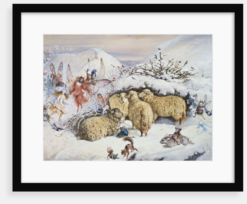 Fairies in the Snow by John Anster Fitzgerald